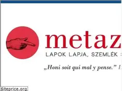 Sites similar to metazin.hu