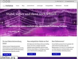 Sites similar to metazoa.de
