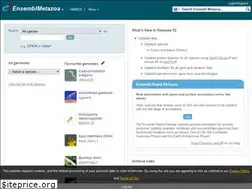 Sites similar to metazoa.ensembl.org