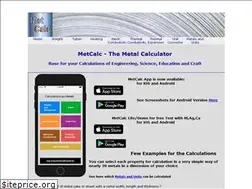 Sites similar to metcalc.com