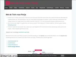 Sites similar to metdetreinnaarparijs.eu