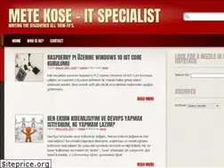 Sites similar to metekose.com