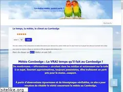 Sites similar to meteo-climat-au-cambodge.com