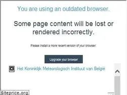 Sites similar to meteo.be