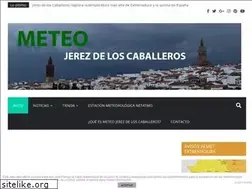 Sites similar to meteojerezcaballeros.es