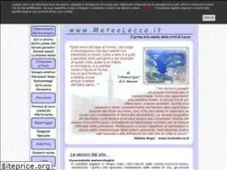 Sites similar to meteolecco.it