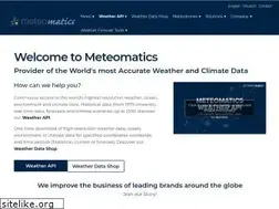Sites similar to meteomatics.com