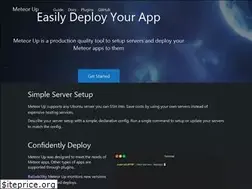 Sites similar to meteor-up.com