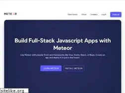 Sites similar to meteor.com