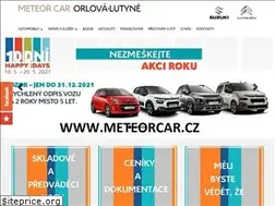 Sites similar to meteorcar.cz