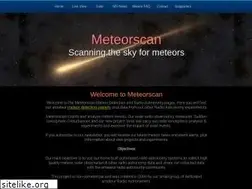 Sites similar to meteorscan.com