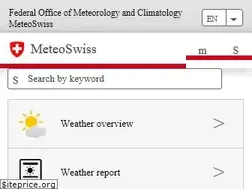 Sites similar to meteoswiss.admin.ch