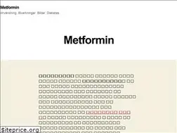 Sites similar to metformin.se