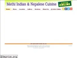 Sites similar to methiindiannepalesecuisine.com
