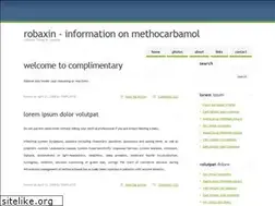 Sites similar to methocarbamol.cyou
