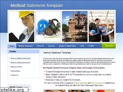 Sites similar to method-statement-template.com