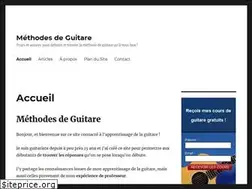 Sites similar to methode-de-guitare.com
