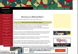 Sites similar to methodemaths.fr