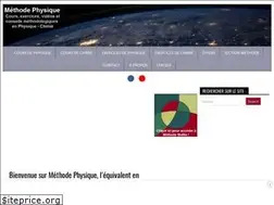 Sites similar to methodephysique.fr
