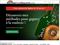 Sites similar to methodepourroulette.com