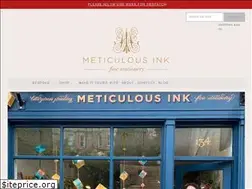 Sites similar to meticulousink.com
