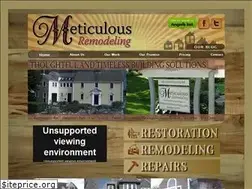 Sites similar to meticulousremodeling.com