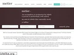 Sites similar to metierrecruitment.com.au