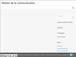 Sites similar to metiersdelacommunication.fr