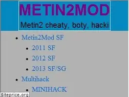 Sites similar to metin2mod.tk