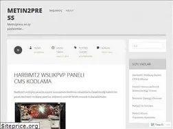 Sites similar to metin2press.wordpress.com