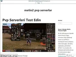 Sites similar to metin2pvpserverlerwslik.wordpress.com