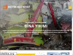 Sites similar to metinhafriyat.com.tr