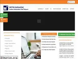 Sites similar to metinkaraagac.com.tr