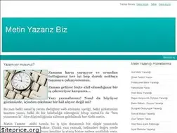 Sites similar to metinyazariz.com