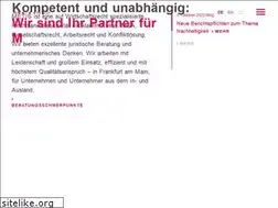 Sites similar to metis-legal.de
