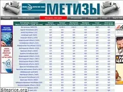 Sites similar to metiz-ms.ru