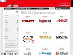 Sites similar to metizrf.ru