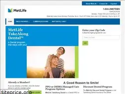 Sites similar to metlifetakealongdental.com