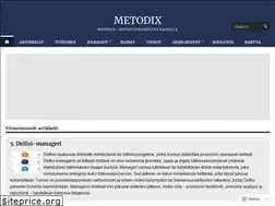 Sites similar to metodix.fi