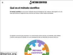 Sites similar to metodocientifico.net
