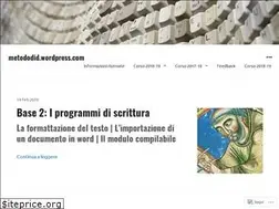 Sites similar to metododid.wordpress.com