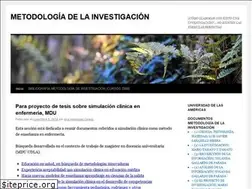 Sites similar to metodoinvestigacion.wordpress.com