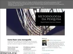 Sites similar to metodologiadapesquisa.blogspot.com