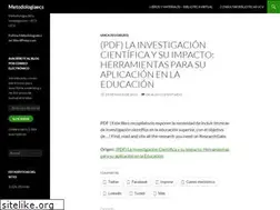 Sites similar to metodologiaecs.wordpress.com