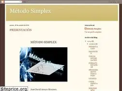 Sites similar to metodosimplex15.blogspot.com