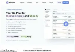 Sites similar to metorik.com
