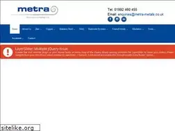 Sites similar to metra-metals.co.uk