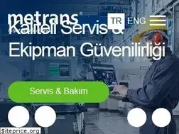 Sites similar to metrans.com.tr