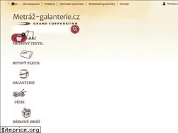 Sites similar to metraz-galanterie.cz