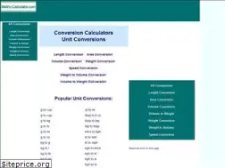 Sites similar to metric-calculator.com